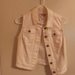 White Jean jacket